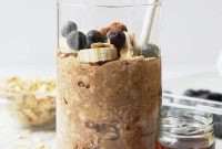Vegan Maple French Toast Overnight Oats