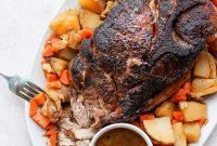 Juicy Oven-Baked Pork Roast with Herb Rub