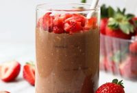 Chocolate Covered Strawberry Overnight Oats Recipe
