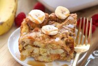 Peanut Butter Banana French Toast Bake Recipe
