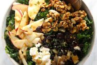Thanksgiving Cranberry Pecan Salad with Maple Vinaigrette