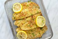 Crispy Parmesan-Crusted Tilapia Recipe with Lemon