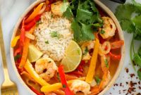 Creamy Shrimp Panang Curry Recipe