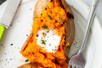 How to Bake Sweet Potatoes: Crispy Skin, Tender Center
