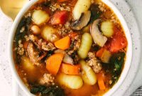 Creamy Italian Sausage and Gnocchi Soup Recipe
