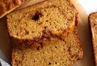 Moist Cinnamon Swirl Banana Bread Recipe