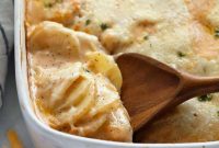 Classic Cheesy Scalloped Potatoes Recipe