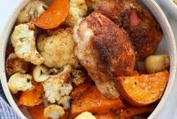 Sheet-Pan Chicken with Roasted Vegetables
