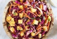 Tropical Pineapple Coleslaw Recipe