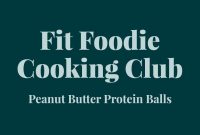 Fit Foodie Cooking Club – January 2021 Recipes & Menu