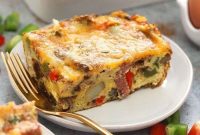 Chicken Fajita Breakfast Casserole Recipe