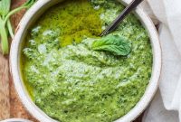 Creamy Vegan Basil Pesto Recipe (Dairy-Free)