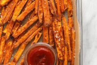 Crispy Oven-Baked Sweet Potato Fries