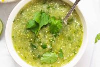 Homemade Tomatillo Salsa Verde Recipe