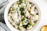 Red Potato Salad Recipe with Creamy Herb Dressing