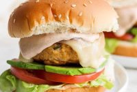 Juicy Ground Chicken Burgers Recipe