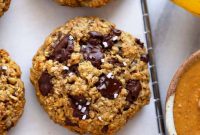Soft and Chewy Peanut Butter Banana Cookies Recipe