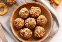 No Bake Apple Chai Energy Balls
