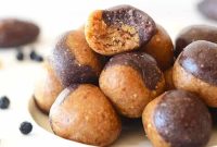 Peanut Butter and Jelly Swirl Energy Balls