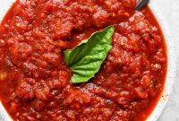 Homemade Marinara Sauce from Scratch for Pasta and Pizza