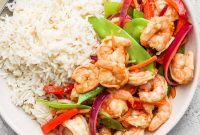 Garlic Shrimp Stir-Fry Recipe with Vegetables