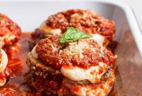 Crispy Baked Eggplant Parmesan Recipe