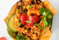 One-Pan Cauliflower Taco Skillet