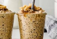 Shaken Espresso Overnight Oats: Brown Sugar, Starbucks Inspired