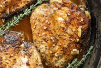 Garlic Butter Chicken Skillet Recipe