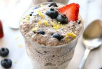 Creamy Blueberry Chia Seed Pudding Recipe