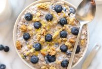 Creamy Blueberry Overnight Oats Recipe for Make-Ahead Breakfast