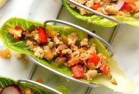 30-Minute Thai Chicken Lettuce Wraps Recipe