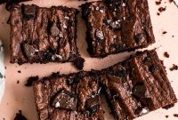 Small-Batch Thin Mint Brownies Recipe