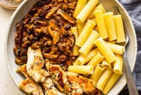 30-Minute Creamy Chicken and Mushroom Pasta Recipe