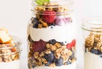 Fruit and Yogurt Parfait Recipe with Crunchy Granola