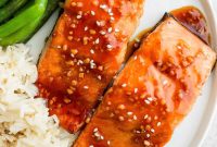 Pan-Seared Teriyaki Salmon with Sticky Glaze