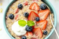 Creamy Strawberry Oatmeal Recipe
