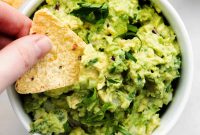 Creamy Homemade Guacamole Recipe with Lime and Cilantro