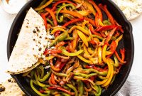 Homemade Fajita Vegetables That Rival Chipotle