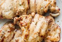 Grilled Honey Mustard Boneless Chicken Thighs Recipe