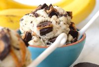 Vegan Peanut Butter Cup Banana Nice Cream Recipe