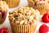 Fluffy Raspberry Muffins Recipe