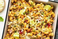 Street Corn Pasta Salad with Chipotle‑Lime Dressing