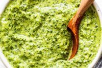 Green Sauce Recipe: Salsa Verde, Chimichurri and Herb Sauce