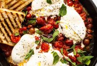 Creamy Burrata with Bursting Cherry Tomatoes Recipe