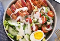 Crispy Bacon-Wrapped Chicken Salad Recipe
