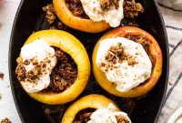 Oven-Baked Cinnamon Apples with Brown Sugar