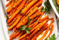 Oven-Roasted Garlic-Glazed Carrots