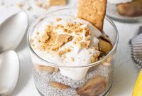 Banana Cream Pie Chia Seed Pudding Recipe