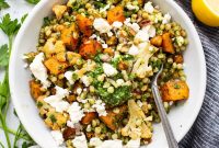 Zesty Israeli Couscous Salad with Lemon Vinaigrette